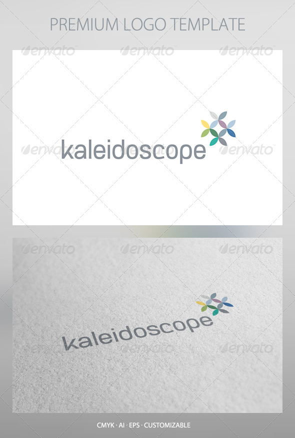 Kaleidoscope Logo Template - Abstract Logo Templates