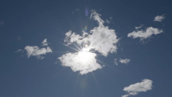 Sun Flare Cloud 