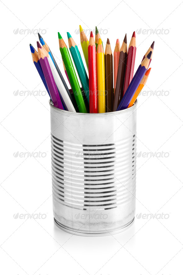Colour pencils - Stock Photo - Images