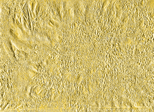 texture of the gold foil background, Stock image