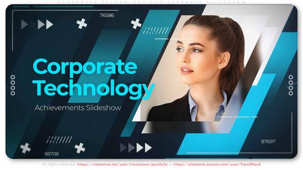 Corporate Technology Achievements. - VideoHive 29656317