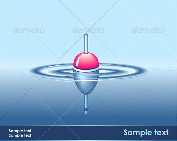 Float in water with waves - Sports/Activity Conceptual