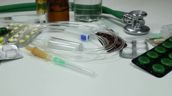 Medical Equipment In A Modern Hospital alt