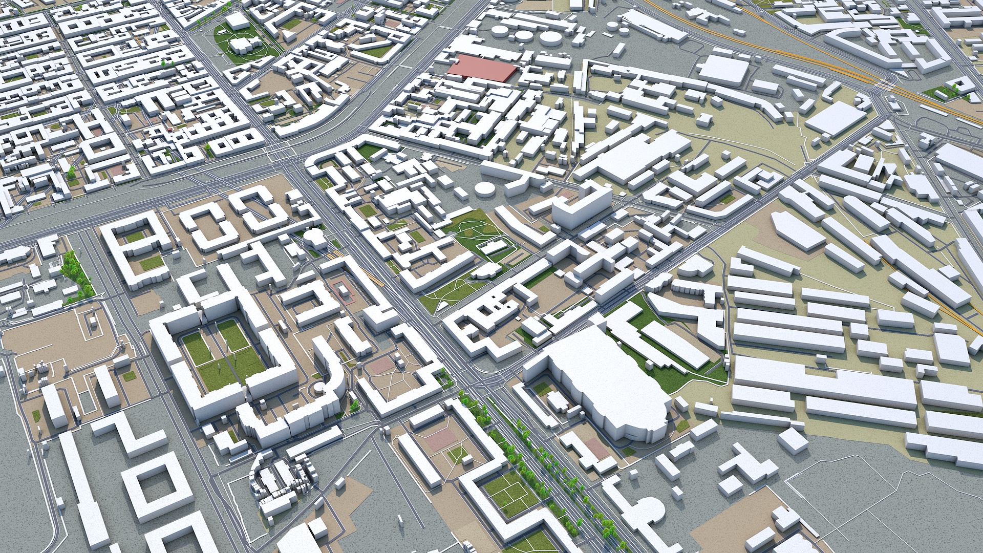 Saint Petersburg city Russia 3d model 150km by TurboCG | 3DOcean