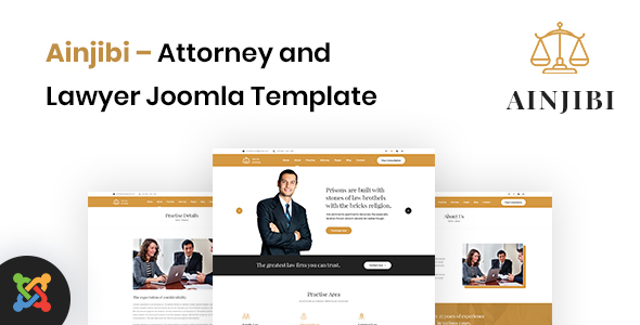[DOWNLOAD]Ainjibi – Attorney and Lawyer Joomla Template