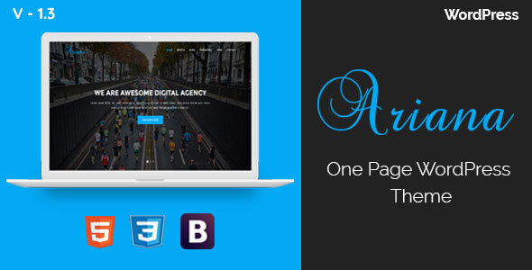 Ariana - Digital Agency WordPress Theme