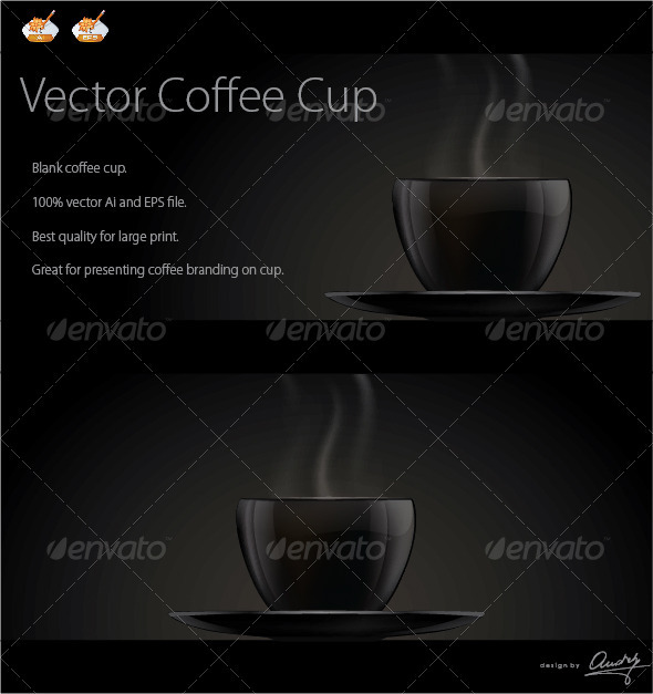 Coffee Cup Vector - Man-made Objects Objects