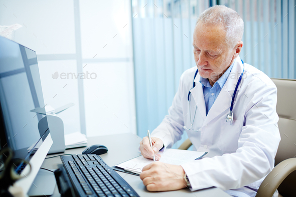 Practitioner at work - Stock Photo - Images