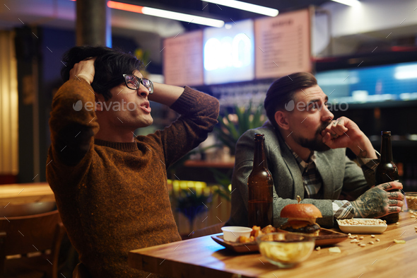 Disappointed fans - Stock Photo - Images