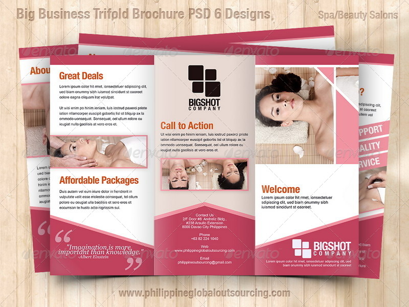 spa brochures