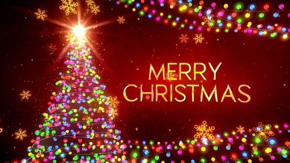 Christmas Lights Wishes - VideoHive 29689594
