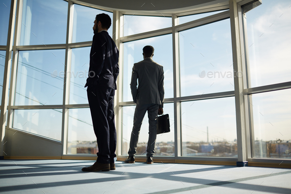 Men in office center - Stock Photo - Images