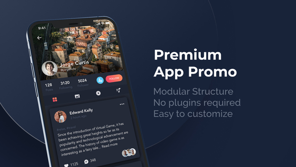 Premium App Promo Phone 12 Pro