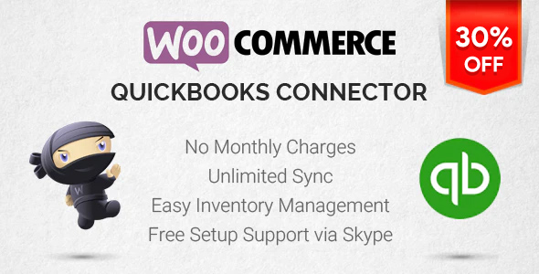 WooCommerce Quickbooks Connector - CodeCanyon 21735715