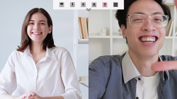 Video Chat Virtual Meeting Friends Conversation alt