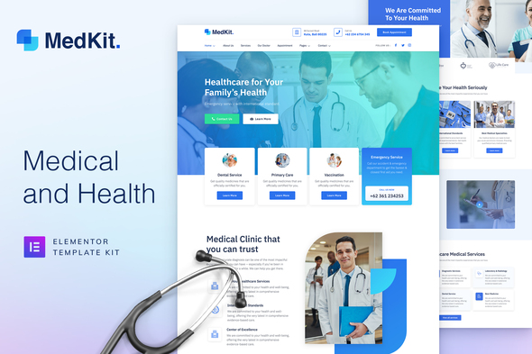 MedKit - HealthMedical - ThemeForest 28885792