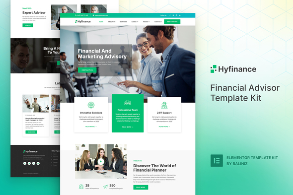 Hyfinance - Financial - ThemeForest 29701255