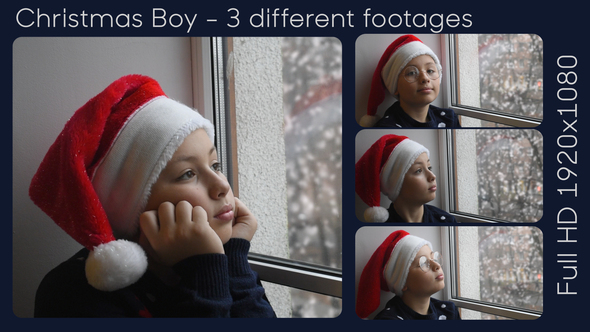 Christmas Boy is Waiting for New Year alt