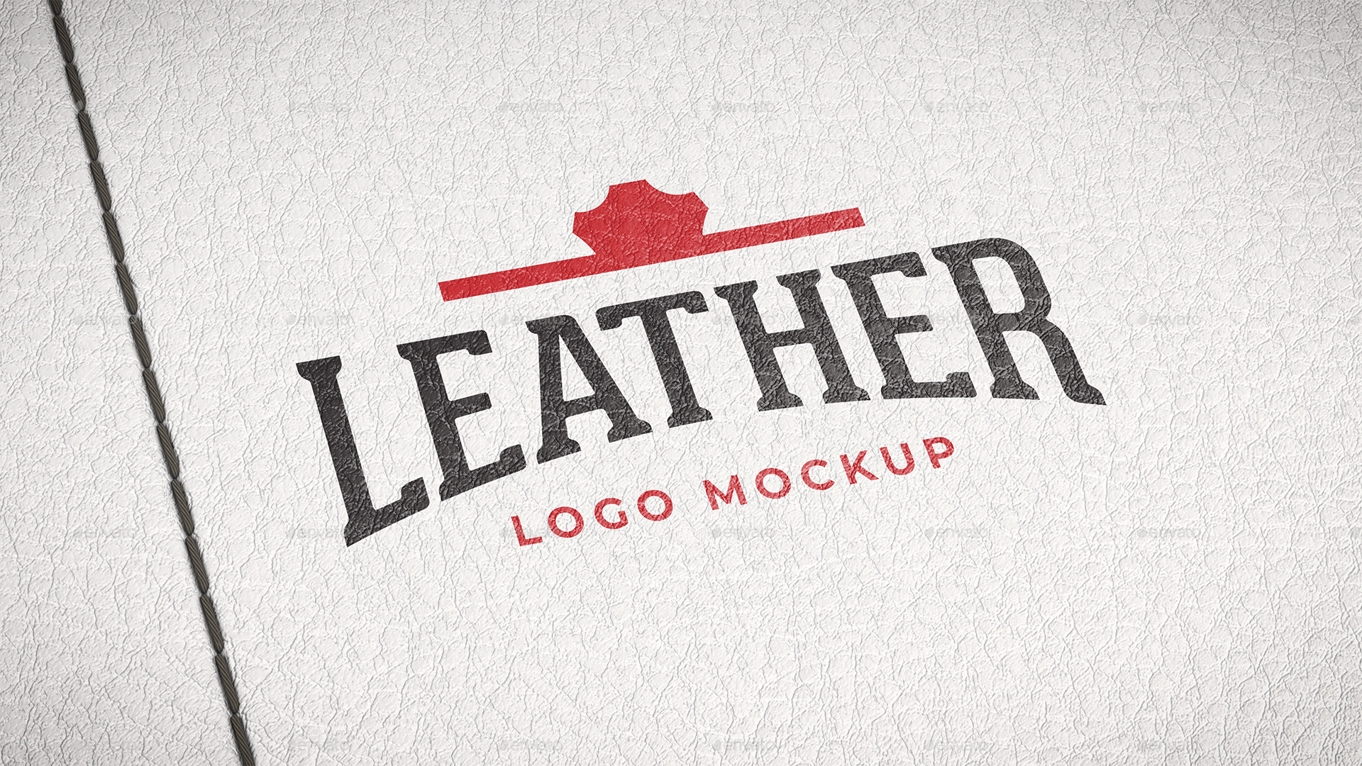 Leather Logo Mockups, Graphics | GraphicRiver