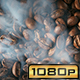 Birds Eye View of Smoking Rotating Coffee Beans - VideoHive Item for Sale