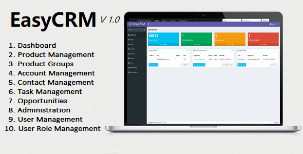 EasyCRM - Awesome Powerful Open Source CRM