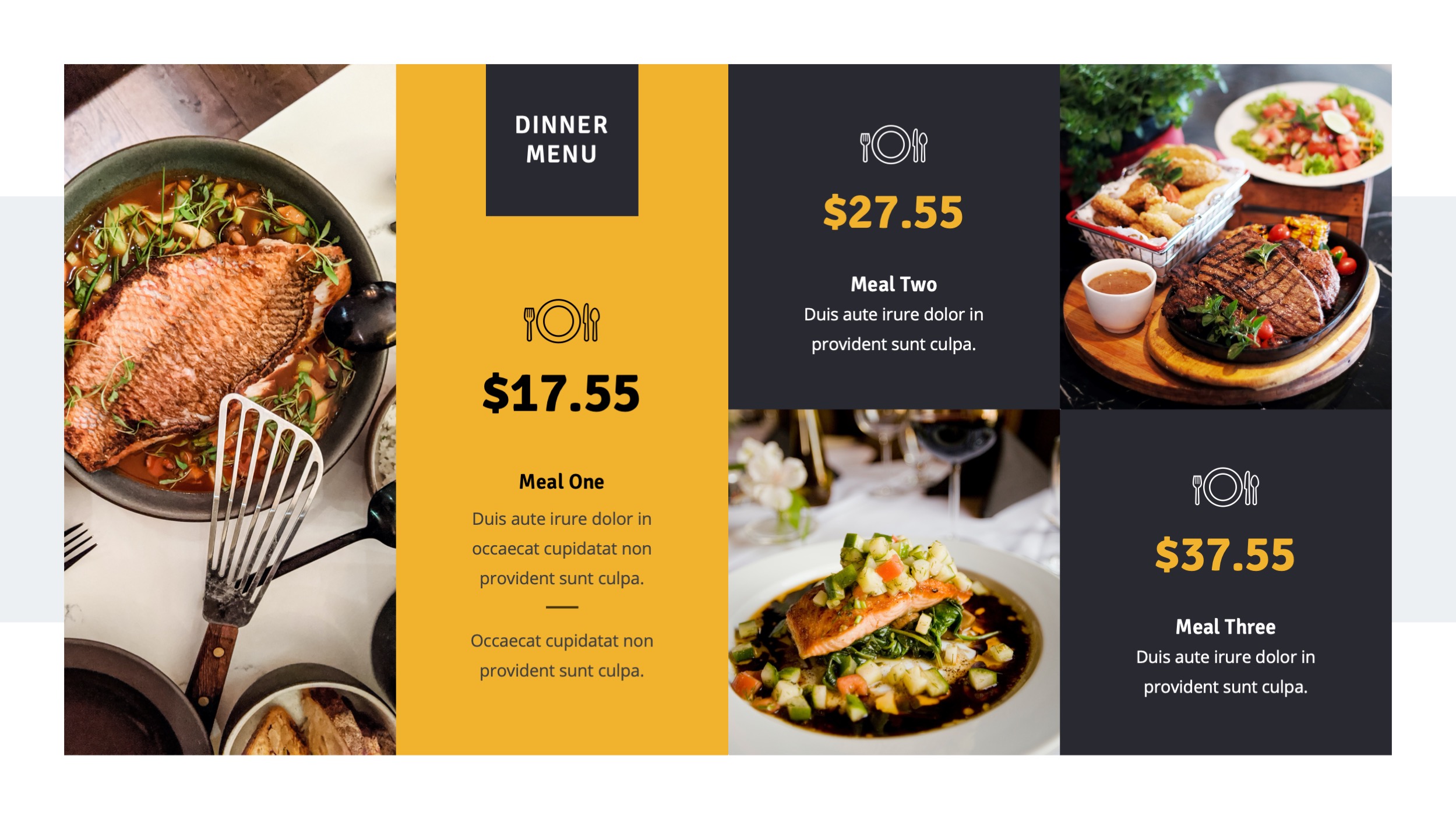 Food & Beverages PowerPoint Template, Presentation Templates | GraphicRiver