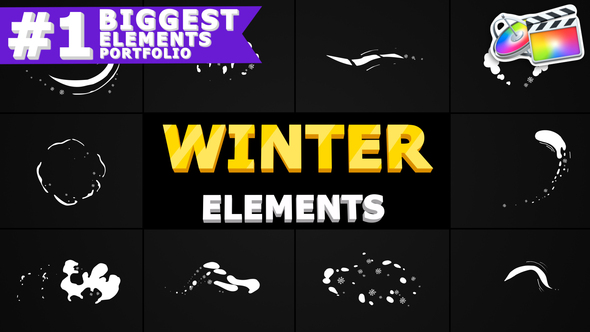 Winter Elements Pack | FCPX