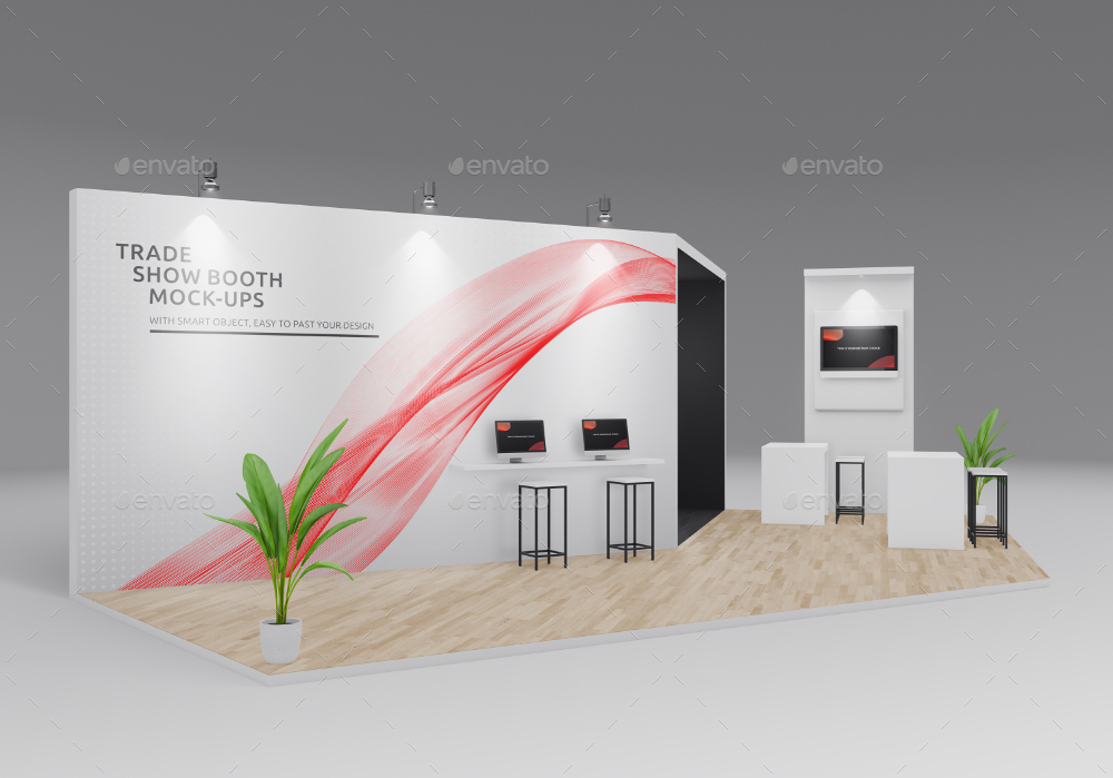 Trade Show Booth / Displays Mock-Ups Vol.3, Graphics | GraphicRiver