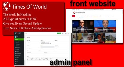 Times of World - News and Blog Website