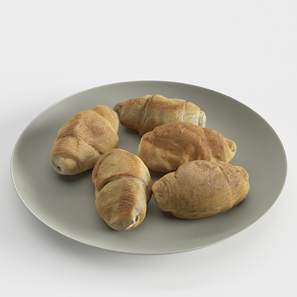 Croissants on the - 3Docean 29726334