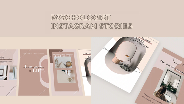 Psychologist Instagram Stories - VideoHive 29726973