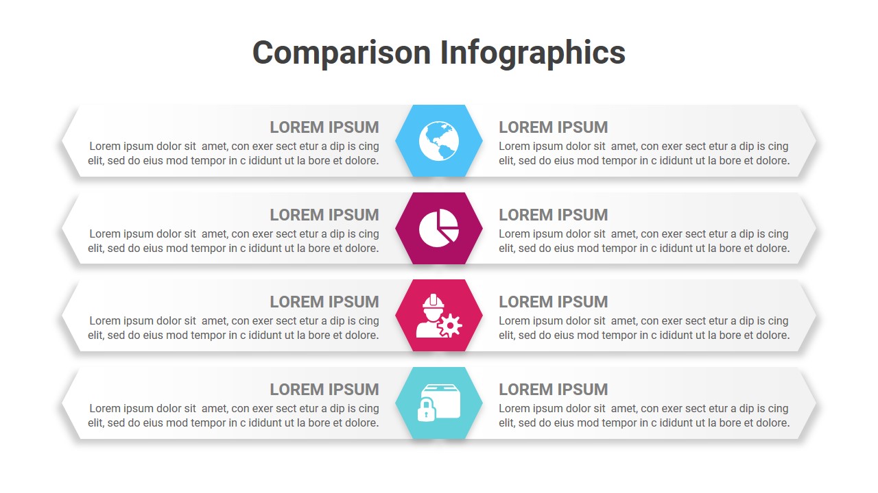Comparison Infographics PowerPoint Diagrams Template, Presentation ...