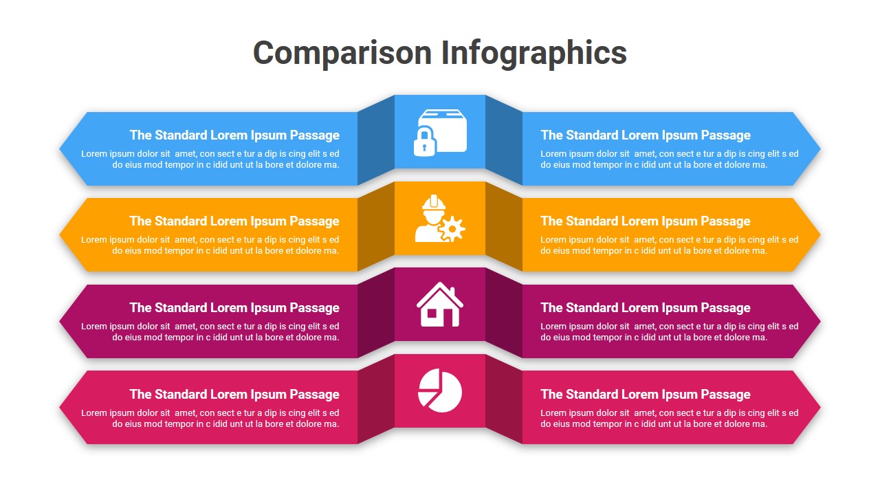 Comparison Infographics PowerPoint Diagrams Template by Slide_Gold