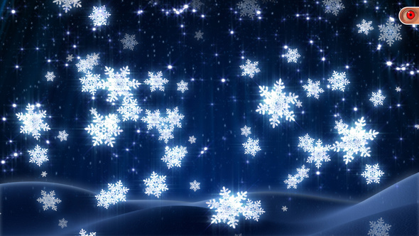 Winter snowflakes loop, Motion Graphics | VideoHive
