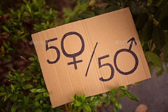 Gender Equality Sign - Stock Photo - Images