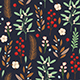 10 Winter Floral Seamless Patterns Graphic by Nic Means Business · Creative  Fabrica