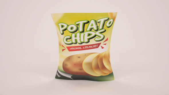 Chips Packet - 3Docean 29486934