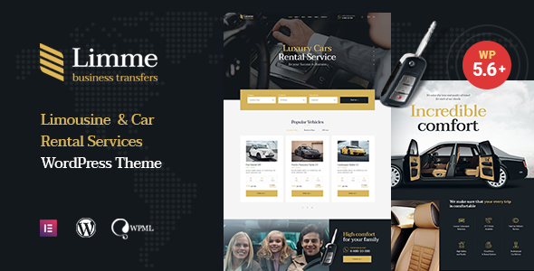 Limme – Limousine Transfers WordPress Theme