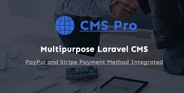 CMS Pro – Multipurpose Laravel CMS for Business and Agency Management