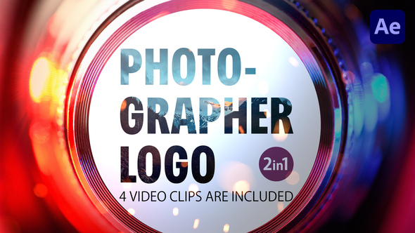 Photographer Logo - VideoHive 8074712