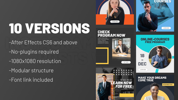 Instagram Business Posts - VideoHive 29740752