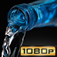Still Water in Blue Bottle - VideoHive Item for Sale