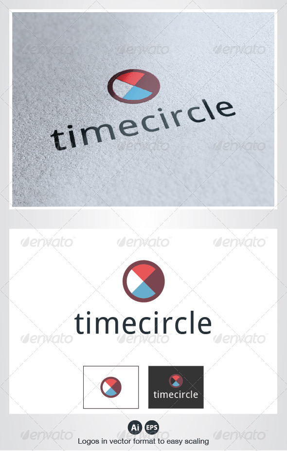 Time Circle Logo - Symbols Logo Templates