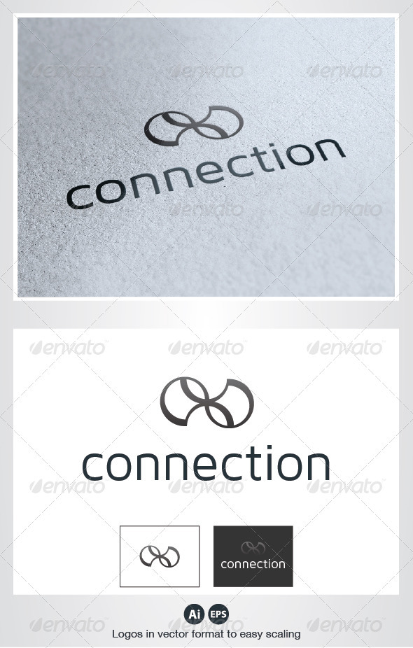Connection Logo - Abstract Logo Templates