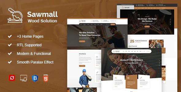 Sawmall - Carpenter - ThemeForest 25113062