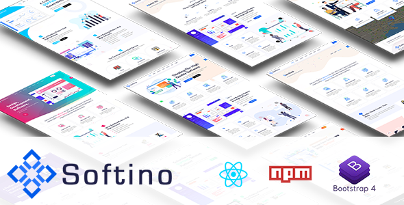 Exceptional Softino - Software React Template