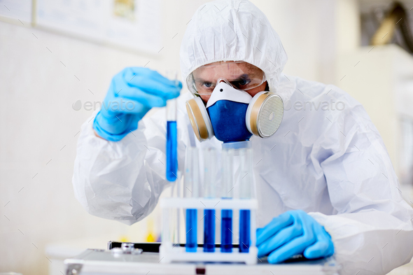 Research of liquids - Stock Photo - Images