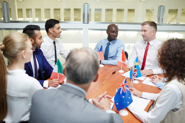 Meeting in boardroom Stock Photo by Pressmaster | PhotoDune