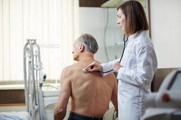 Check-up of patient - Stock Photo - Images