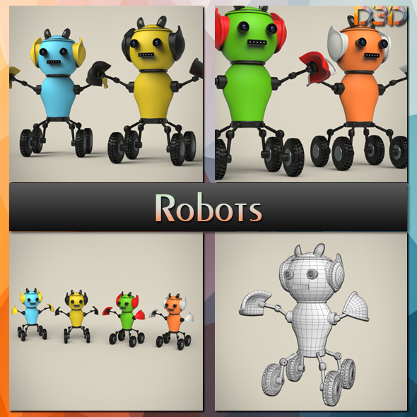 Robots - 3Docean 29750892